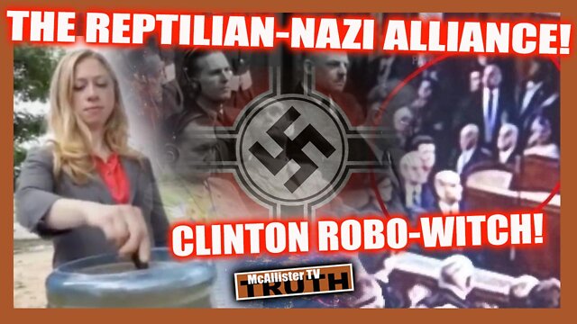 CHELSEA CLINTON ROBO-WITCH! REPTILIAN REICH! NUREMBERG ROBOTOIDS! 100TH MONKEY! 14-7-2022