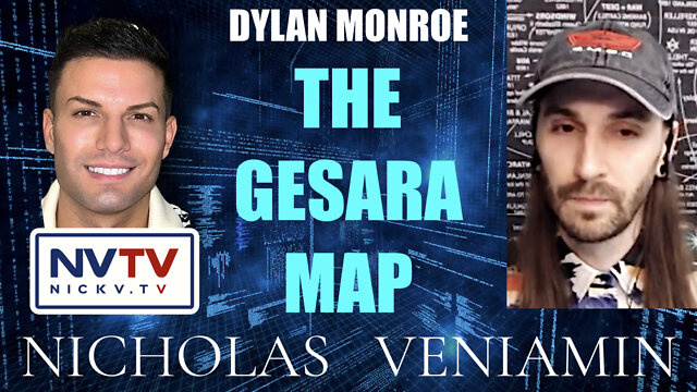 Dylan Monroe Presents 'The Gesara Map' to Nicholas Veniamin 13-7-2022