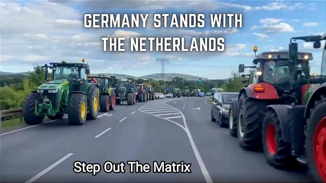 Farmers United: Germans Stand With the Dutch in Solidarity Against Climate Stupidity 12-7-2022