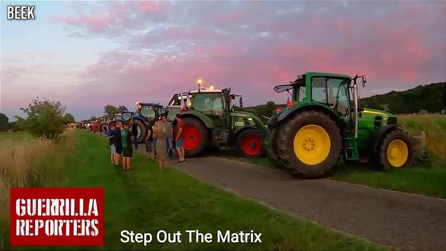 HOOOOONK! From Nijmegen to Beek, Dutch Farmers Have Taken Over the Streets 14-7-2022