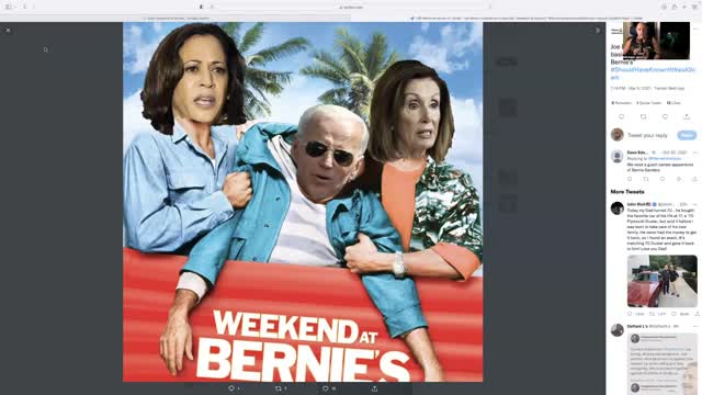 Quad shot Weekend at Biden's as Brandon is said to be sick again? 25th Amendment 30-7-2022