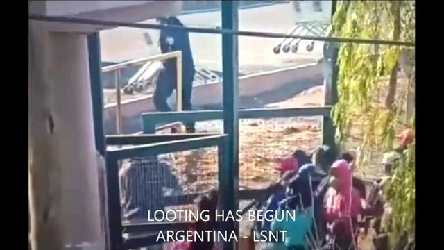 BREAKING --- LOOTING HAS BEGUN IN ARGENTINA --- SYSTEM COLLAPSE 2-8-2022