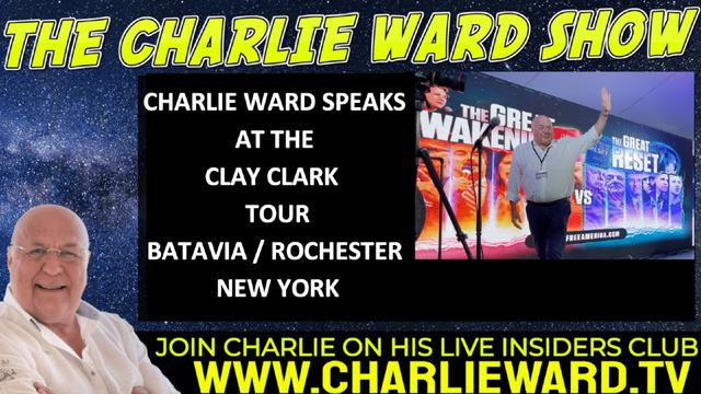 CHARLIE WARD SPEAKS AT THE CLAY CLARK TOUR - BATAVIA / ROCHESTER NEW YORK 16-8-2022