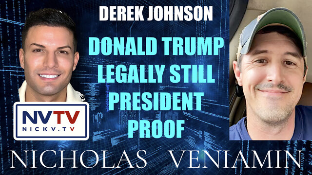 Former Military Derek Johnson Proves Donald Trump is Legally Still President 30-8-2022