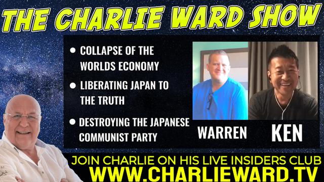 LIBERATING JAPAN TO THE TRUTH WITH KEN SHINOHARA, WARREN DOUGLAS & CHARLIE WARD 12-8-2022