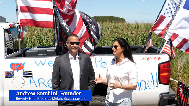 Mel K & Andrew Sorchini In A Cornfield In NY Fighting The Cabal Assault On Our Dollars ICYMI 25-8-2022