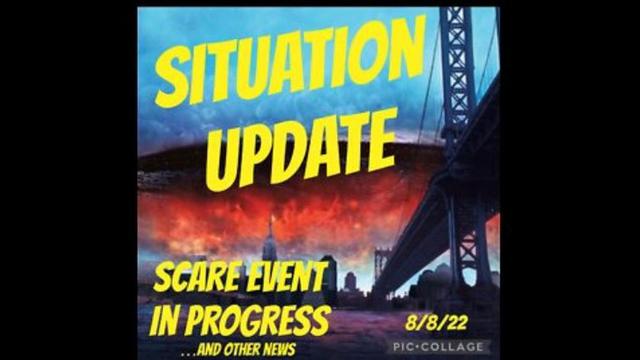 Situation Update: Near Death Scare Event In Progress! China Increases Military Aggression Towards 9-8-2022