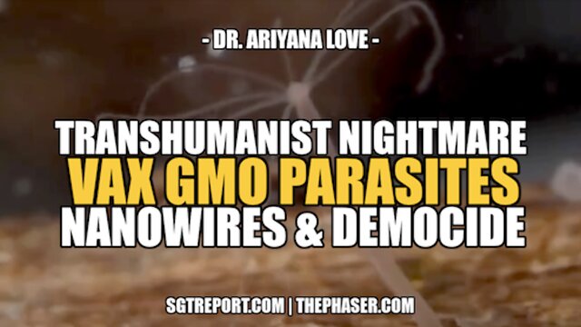 TRANSHUMANIST NIGHTMARE: VAX GMO PARASITES, NANOWIRES & DEMOCIDE 26-8-2022