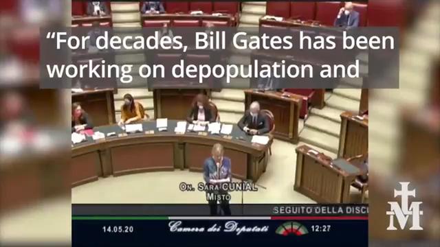 💉☠️💉BREAKING: Bill Gates Exposed in Italian Parliament for crimes against humanity 18-9-2022