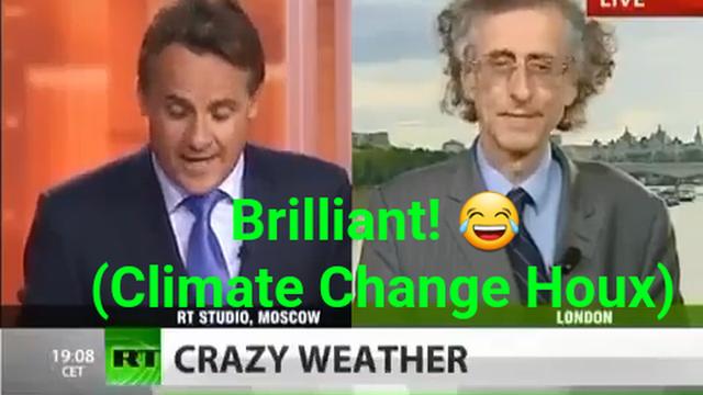 Brilliant! 😂 (Climate Change Houx) I love it when reporters don’t get the answer that falls within 11-9-2022