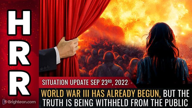 Situation Update, 9/23/22 - World War III has already begun 23-9-2022