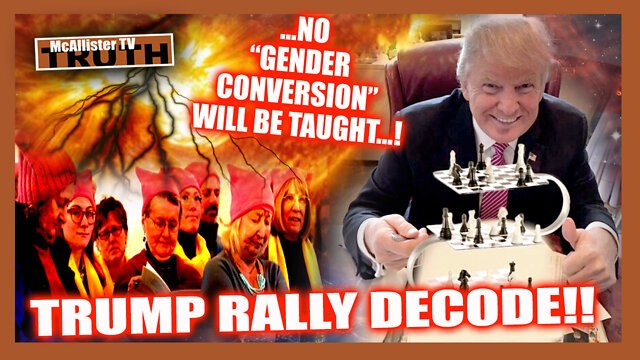 TRUMP RALLY DECODE! "GENDER CONVERSIONS"! FETTERMAN WACKO! SCHUMER HOWLING! 20-9-2022