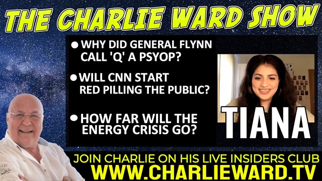 WHY DID GENERAL FLYNN CALL 'Q' A PSYOP? WITH TIANA KHALID & CHARLIE WARD 12-9-2022