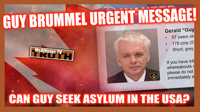 AN URGENT MESSAGE FROM GUY BRUMMEL! 18-10-2022