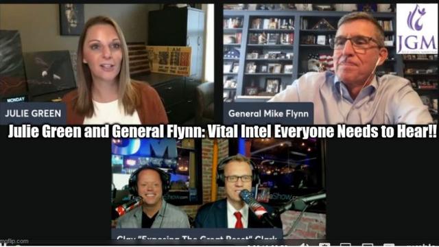 Julie Green and General Flynn: Vital Intel Everyone Needs to Hear!! 20-10-2022