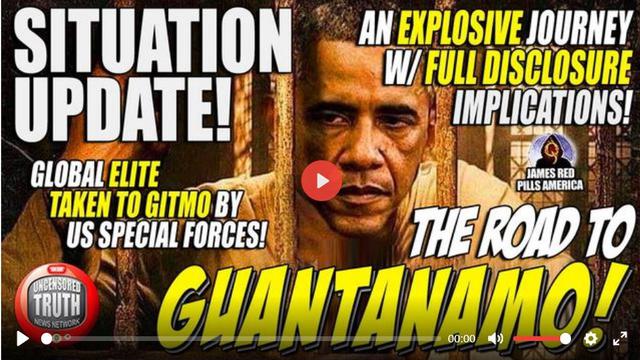 MOABs Incoming! Guantanamo Bay Detention Camp: Global Elite Taken to GITMO By US Special Forces 10-10-2022