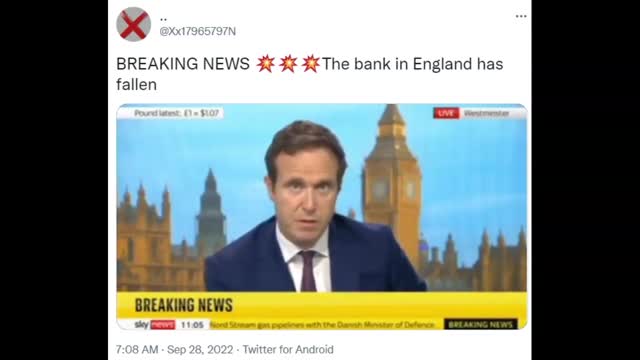 Short Vid - Bank of England Collapsing 3-10-2022