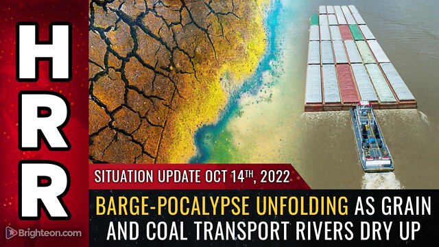 Situation Update, 10/14/22 - BARGE-POCALYPSE unfolding 14-10-2022