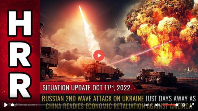 Situation Update, 10/17/22 - Russian 2nd wave ATTACK on Ukraine just days away 17-10-2022