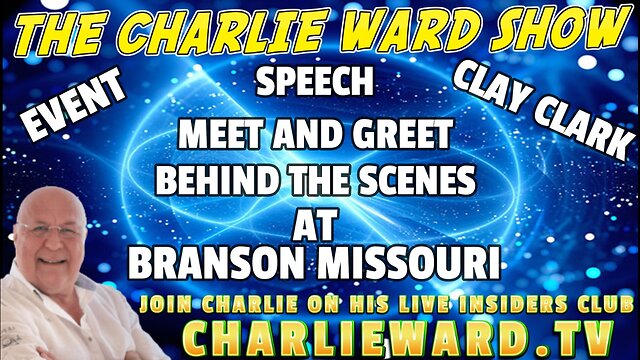 CLAY CLARK EVENT AT BRANSON MISSOURI WITH CHARLIE WARD 6-11-2022