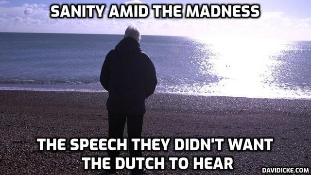 David Icke speech for Amsterdam peace rally that had him banned from 26 countries 5-11-2022