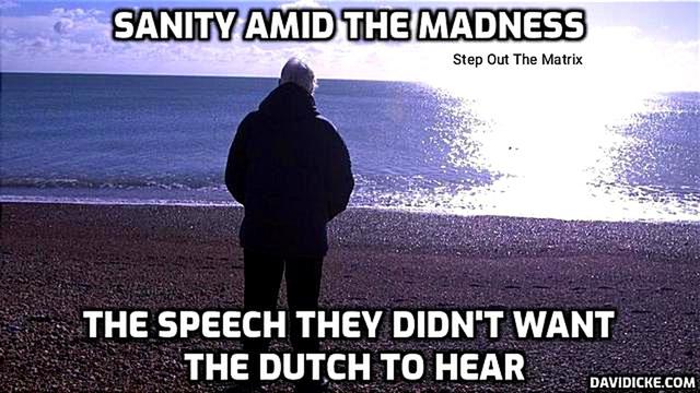 David Icke speech for Amsterdam peace rally that had him banned from 26 countries 6-11-2022