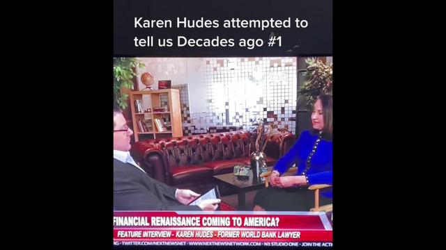 Karen Hudes, Former World Bank Lawyer, She Literally Gave Her Life To Speak Out!! (# 1/4)