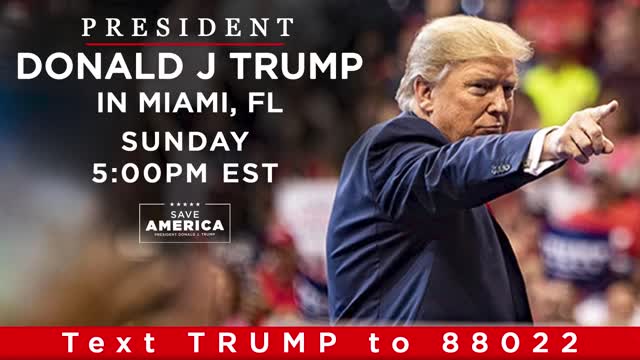 LIVE: President Donald J. Trump in Miami, FL 6-11-2022