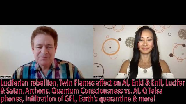 Luciferian rebellion, Twin Flames affect on AI, Enki & Enil, Lucifer & Satan, Archons, & more 27-11-2022