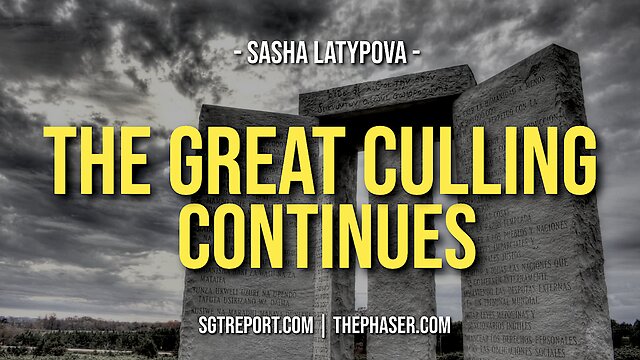 THE GREAT CULLING CONTINUES -- Sasha Latypova 2-11-2022