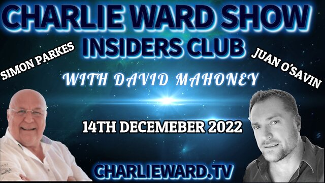 JOIN THE INSIDERS CLUB WITH JUAN O'SAVIN, SIMON PARKES DAVID MAHONEY & CHARLIE WARD 15-12-2022