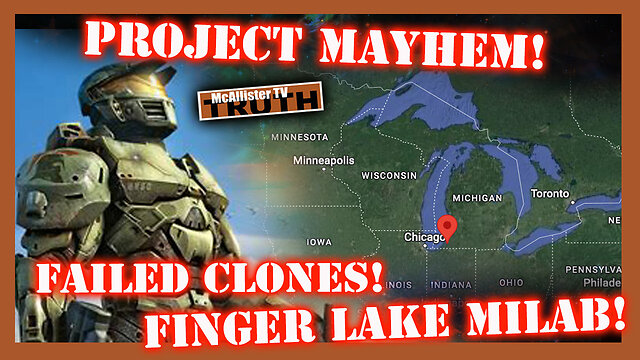 REPTILIAN ENCOUNTERS! PROJECT MAYHEM! FINGER LAKE MILAB! CH21 UPDATE! CLONE TORTURE! 18-12-2022