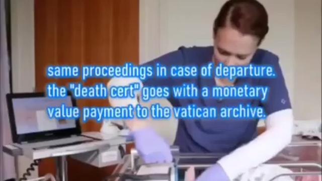 VATICAN EXPOSED - Your birth, death and serial number. All on record at the Vatican who say they "ow 24-12-2022