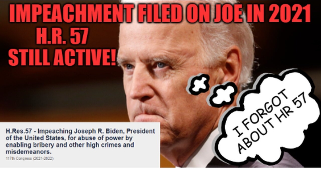 1/17/2023- Biden Impeachment was filed! Schiff / Omar wants Joe investigated! You are saving lives! 17-1-2023