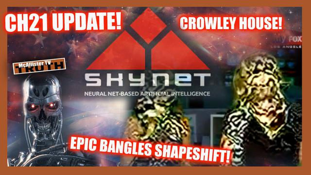 CH21 UPDATE! SKYNET NUERAL AI WEB! EPIC SHAPESHIFT! Q MEGA MEMES! CROWLEY HOUSE! 16-1-2023