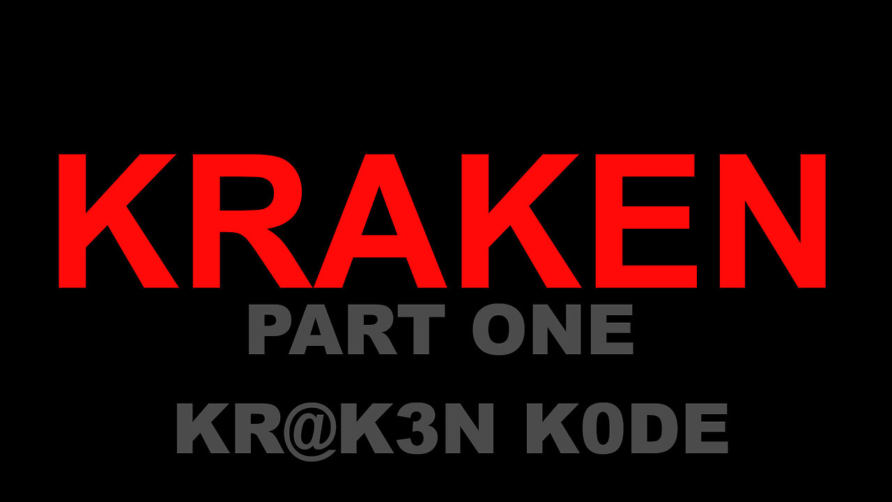 FCB D3CODE 🚨🚨PT 1 KR@K3N K0DE 🚨🚨 KRAKEN SERIES - 25-1-2023