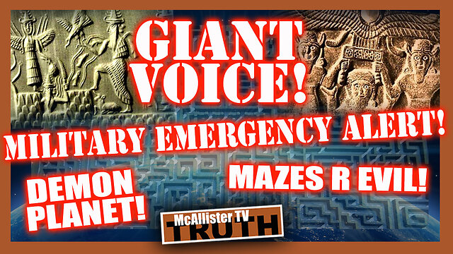 GIANT VOICE ALERT SYSTEM! CHRISTIAN21 PREVIEW! DEMON PLANET! DRACONIAN ROYALTY! 7 MESSAGES! 3-1-2022