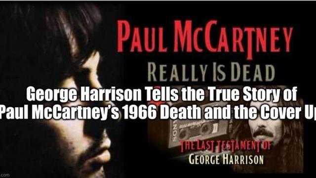 George Harrison Tells the True Story of Paul McCartney’s 1966 Death and the Cover Up 17-1-2023