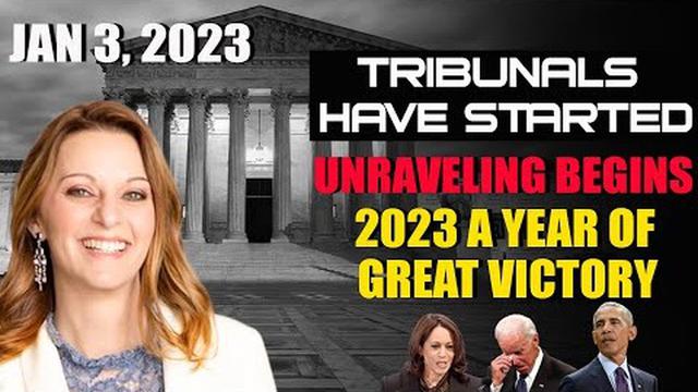 Julie Green PROPHETIC WORD💙[TRIBUNALS HAVE STARTED] The Unraveling Begins Prophecy Jan 3, 2023