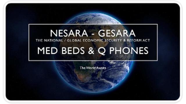 NESARA-GESARA, MED BEDS AND Q PHONES 31-12-2022