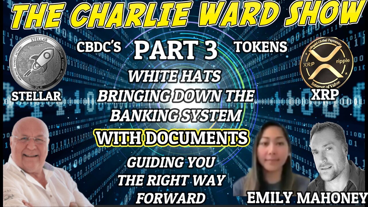 PART 3 WITH DOCUMENTS, WHITE HATS BRINGING DOWN THE BANKING SYSTEM WITH EMILY,MAHONEY & CHARLIE WARD 15-1-2023