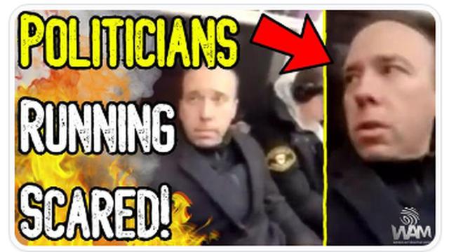 POLITICIANS RUNNING SCARED !! - WATCH TYRANTS RUN FROM QUESTIONS & FEAR THE PUBLIC !! 31-1-2023