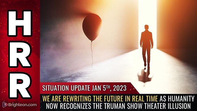 Situation Update, 1/5/23 - We are REWRITING the future in real time 5-1-2023