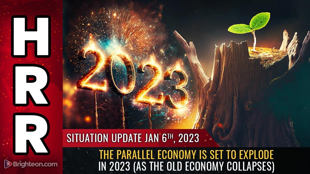 Situation Update, 1/6/23 - The PARALLEL ECONOMY is set to EXPLODE in 2023 6-1-2023