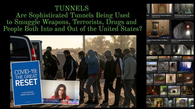 TUNNELS Are Sophisticated Tunnels Being Used to Smuggle Weapons, Terrorists, Drugs and People 10-1-2023