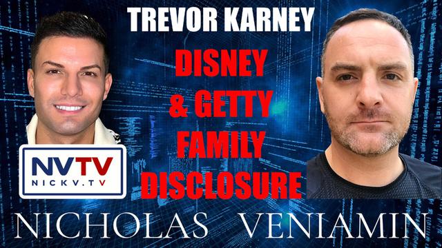 Trevor Karney Discusses Disney & The Getty Family with Nicholas Veniamin 26-1-2023