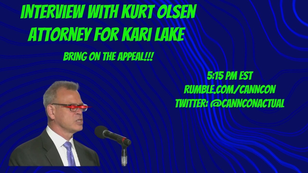 WOW! Kari Lake Attorney Kurt Olsen Stops in to Drop a BOMB on the Arizona Election Case!! 27-1-2023