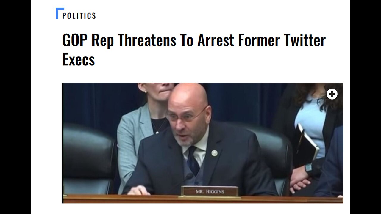 2/08/2023 - Congress threatens Twitter Execs with arrests! Scorching 1st day hearing! 8-2-2023