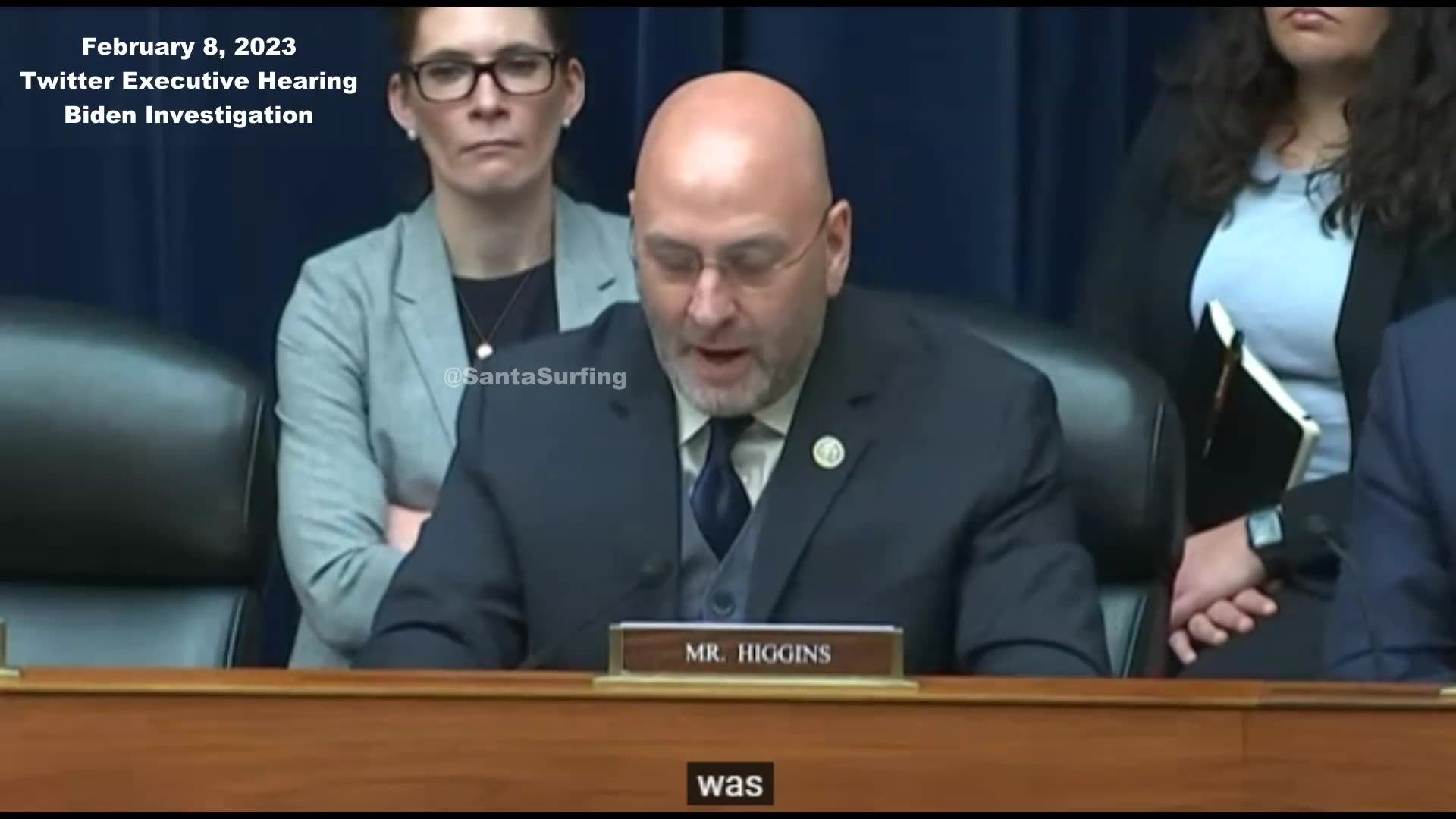 2/8/2023 - Congressman Clay Higgins tells Twitter Executives - "later comes the arrest part..." 8-2-2023