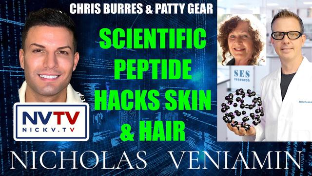 Chris & Patty Discuss Scientific Peptide Hacks Skin & Hair with Nicholas Veniamin 6-2-2023